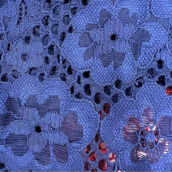 NEW 3X ADORE ME CHELSEY THONG SET BLUE RED LACE GIFT PLUS LINGERIE - Picture 5 of 7